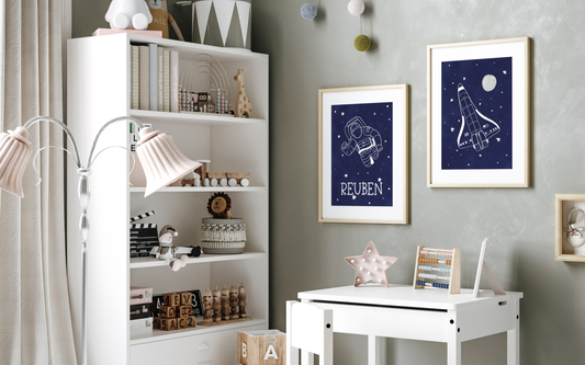 How to Choose the Perfect Sized Prints and Frames for Your Nursery