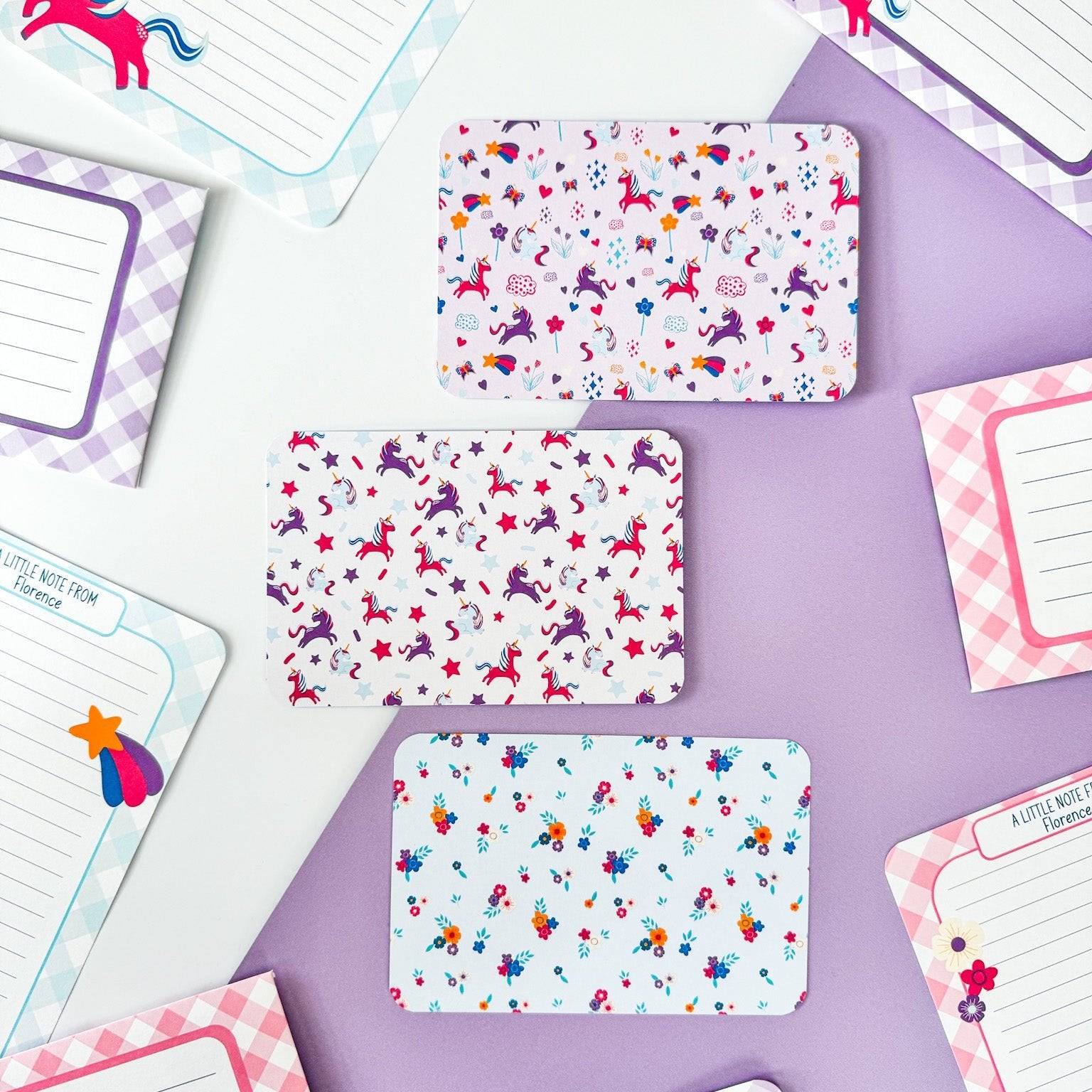 Children's Writing Sets - Dolly and Fred Designs