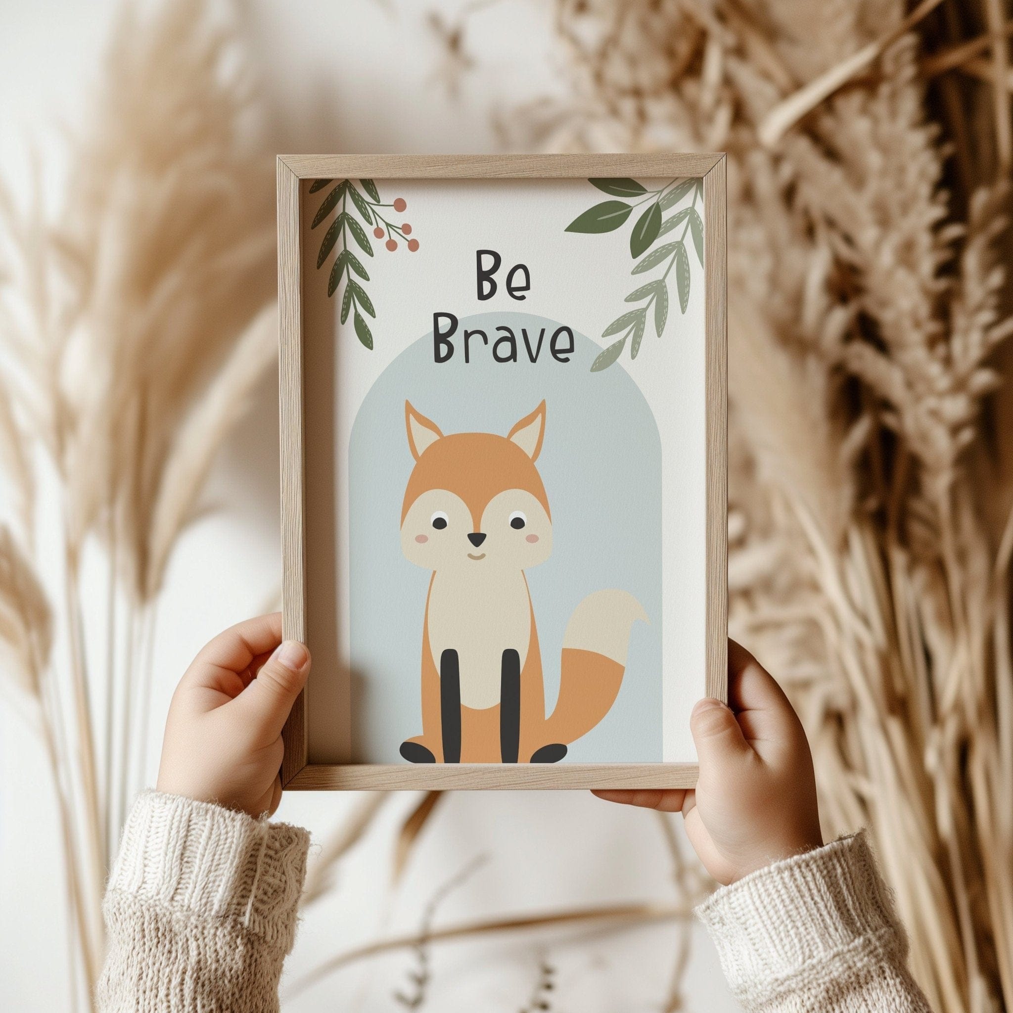 Affirmation Woodland Nursery Print Set - Dolly and Fred Designs