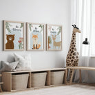 Affirmation Woodland Nursery Print Set - Dolly and Fred Designs