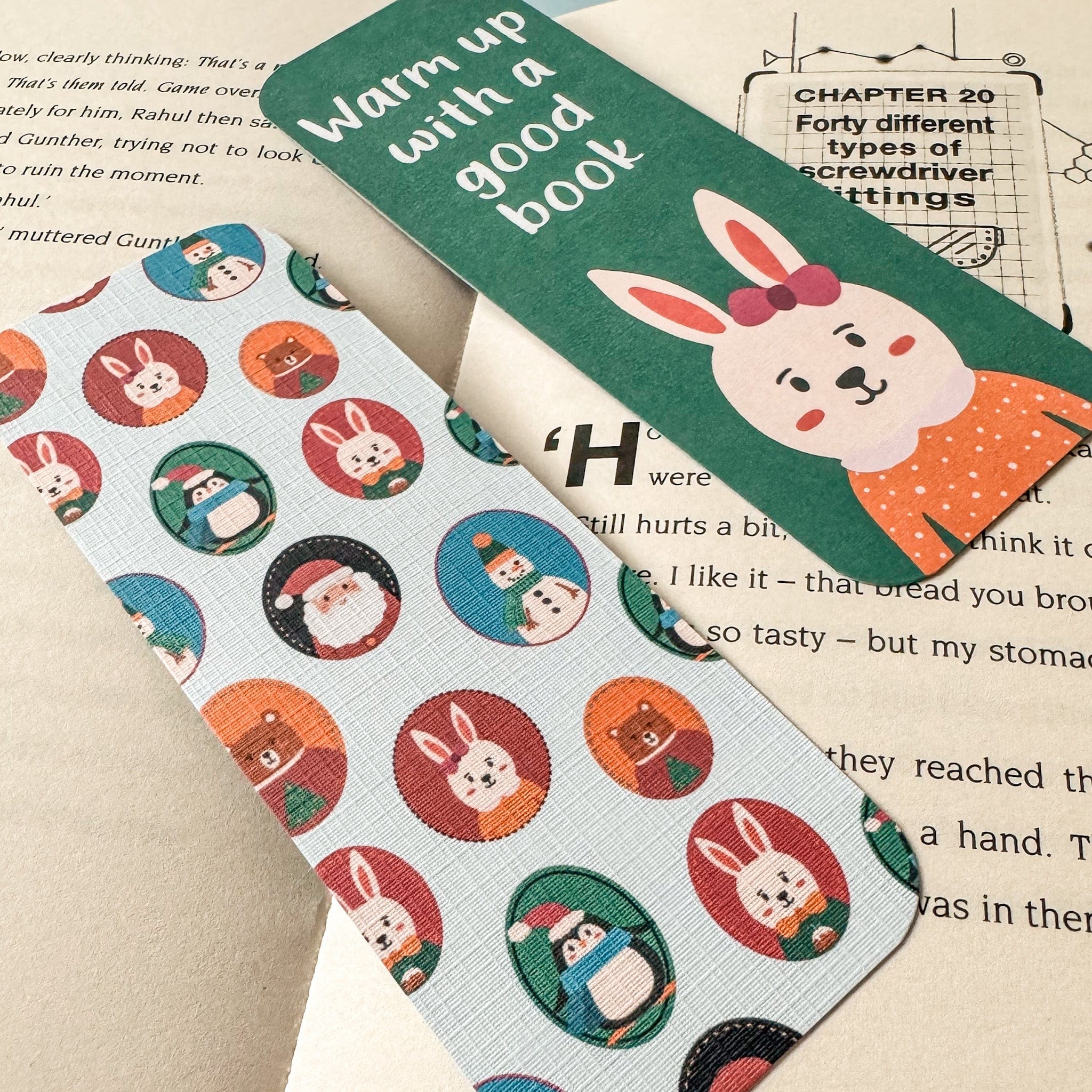 Christmas Character Bookmarks - Dolly and Fred Designs