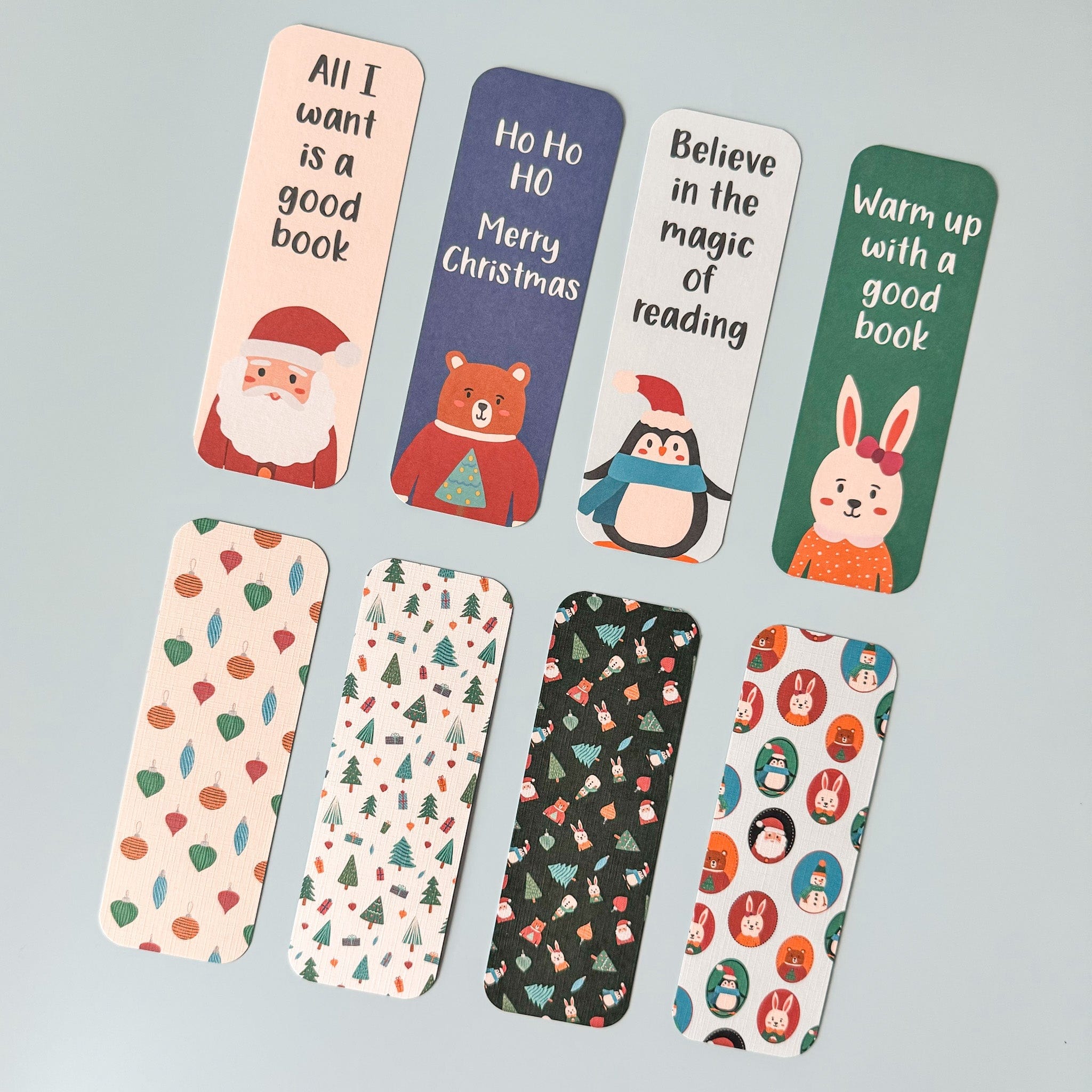 Christmas Character Bookmarks - Dolly and Fred Designs