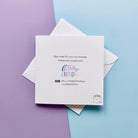 Little Girls Mermaid Birthday Card, Personalised Card for kids, new baby greeting card