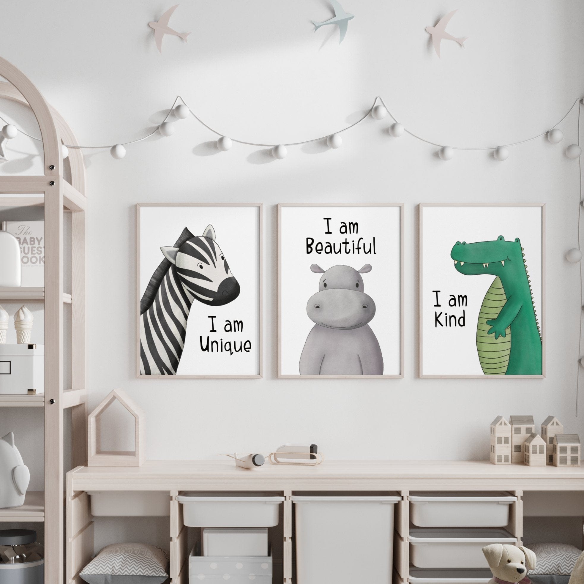 Jungle Motivational print set of 9 - Dolly and Fred Designs