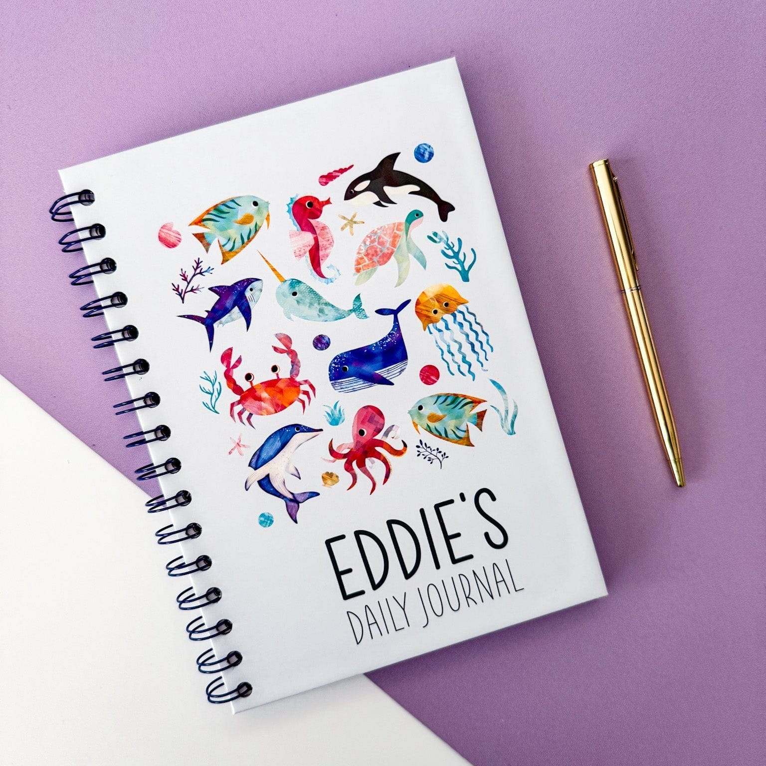 Ocean Prayer Journal for Children - Dolly and Fred Designs