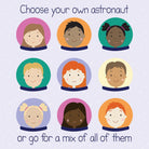 Pastel Educational Space Prints Set of 6 - Dolly and Fred Designs