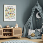 Personalised Bible Verse Safari Animal Print - Dolly and Fred Designs