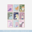 Personalised Unicorn Print - Dolly and Fred Designs