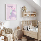 Personalised Unicorn Print - Dolly and Fred Designs