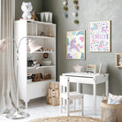 Personalised Unicorn Print Set - Dolly and Fred Designs