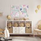 Personalised Unicorn Print Set - Dolly and Fred Designs