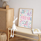 Personalised Unicorn Print Set - Dolly and Fred Designs