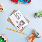 Pink Space Postcards - Dolly and Fred Designs