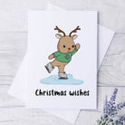 Reindeer Christmas Card Set, Pack of 5 A6 Cards - Dolly and Fred Designs
