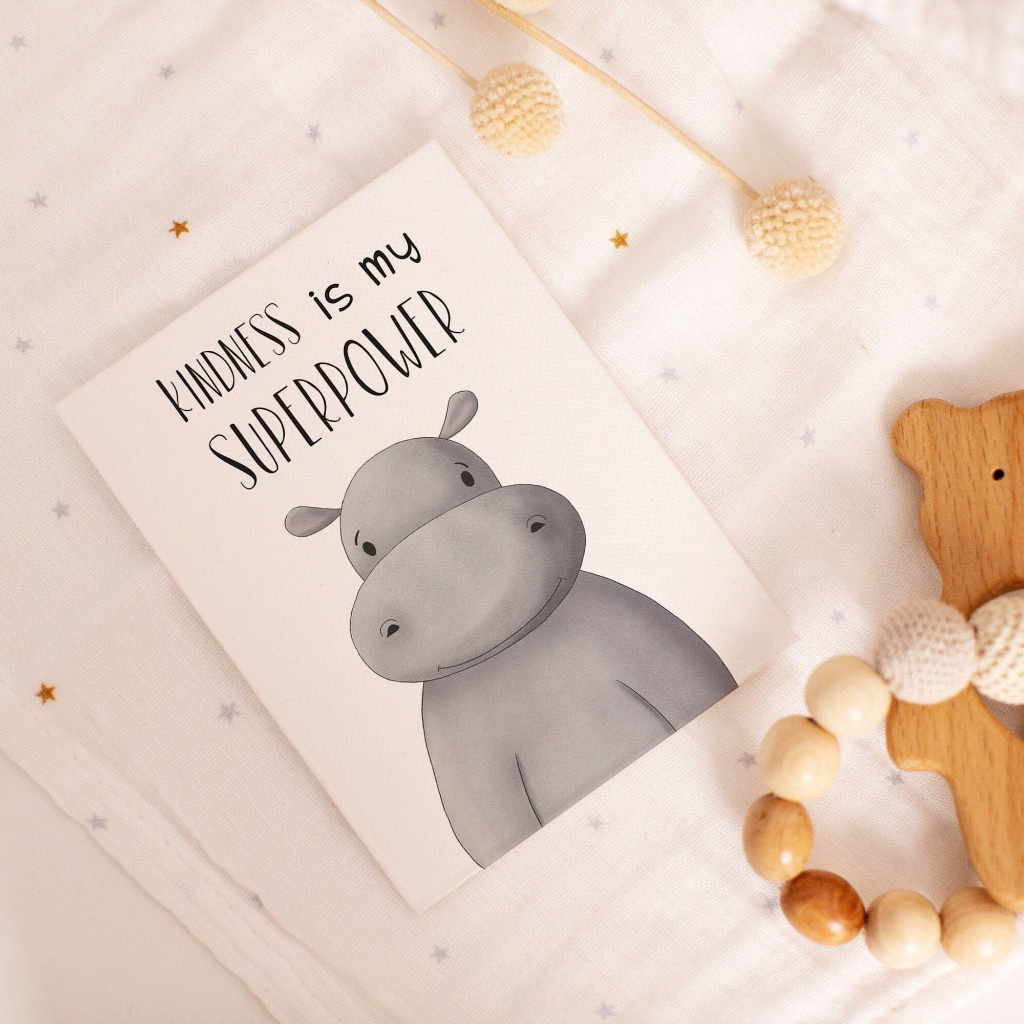 Safari affirmation cards for kids - Dolly and Fred Designs