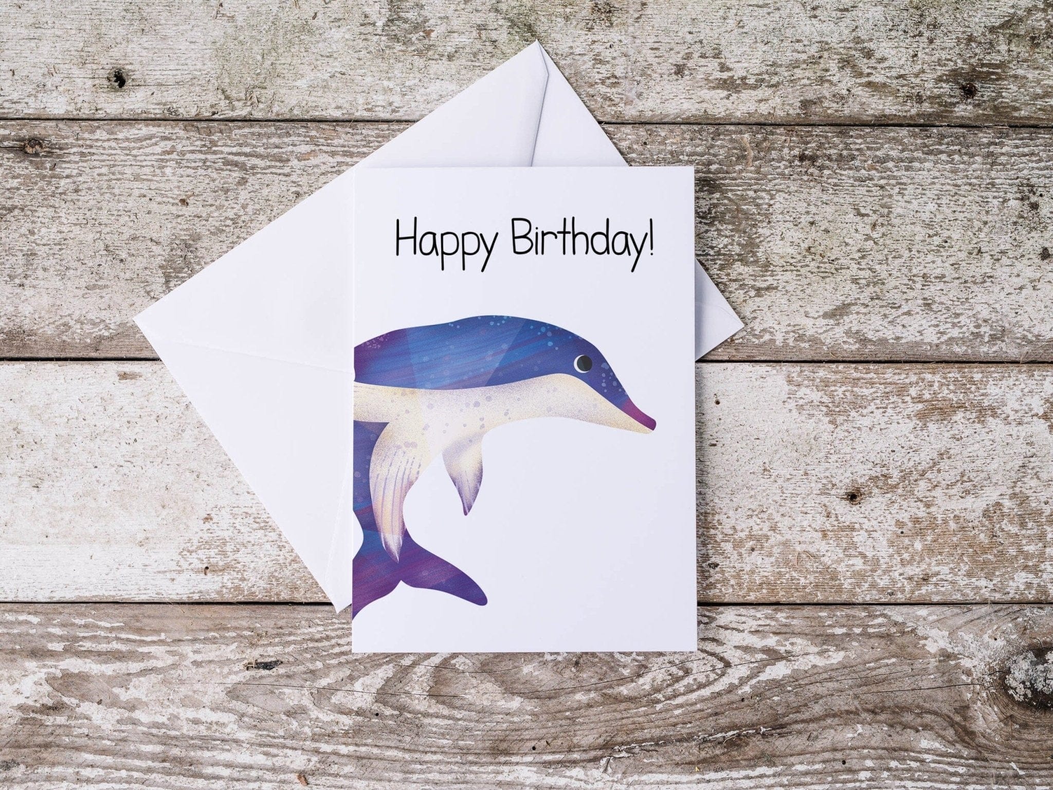 Sea Animal Themed Birthday Card Pack Dolly and Fred Designs