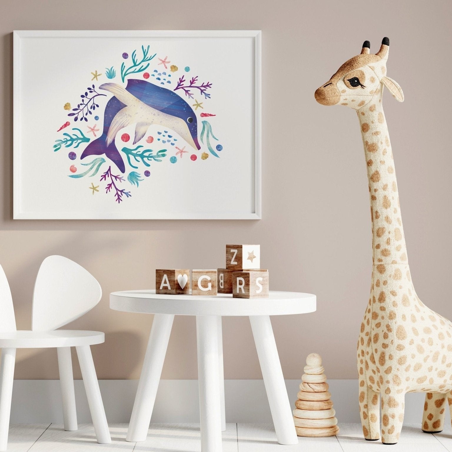 Sea Life Nursery Prints - Dolly and Fred Designs