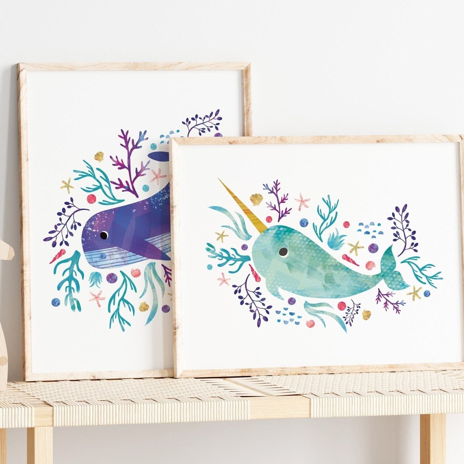 Sea Life Nursery Prints - Dolly and Fred Designs