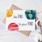 Set of 6 bright space postcards - Dolly and Fred Designs