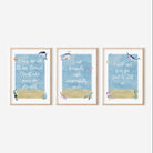 Under the Sea Bible Verse Print Set of 3 - Dolly and Fred Designs