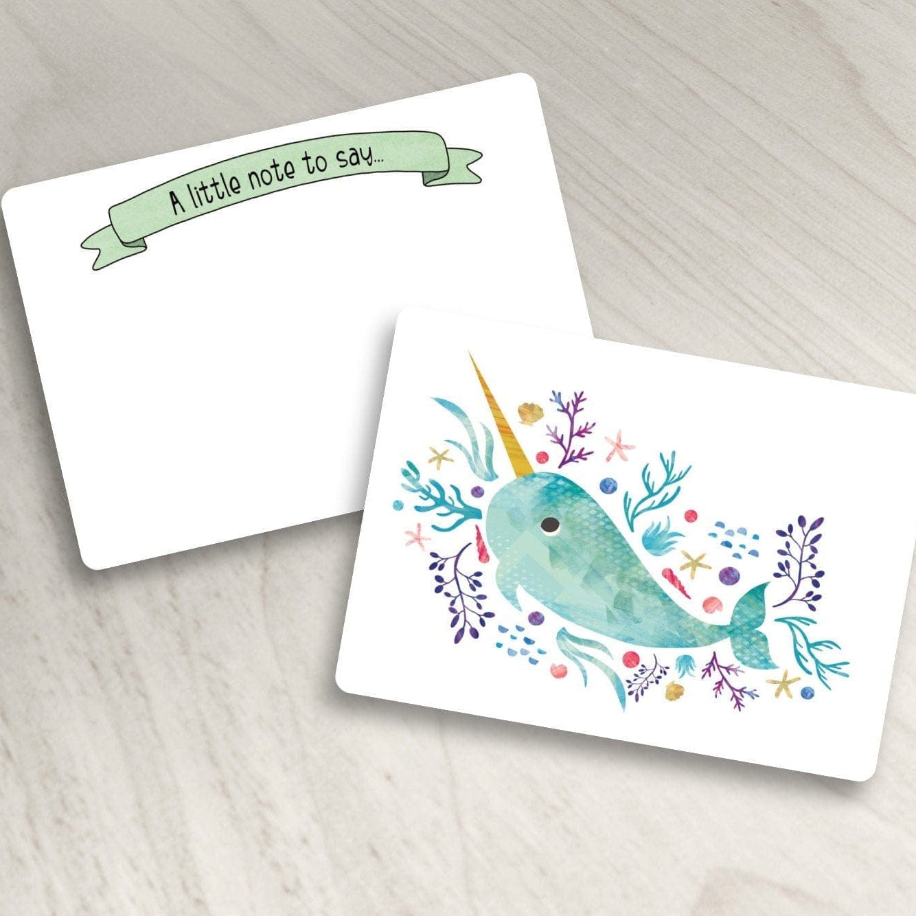 Under the sea postcards - Dolly and Fred Designs