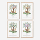 Woodland animal nursery print - Dolly and Fred Designs