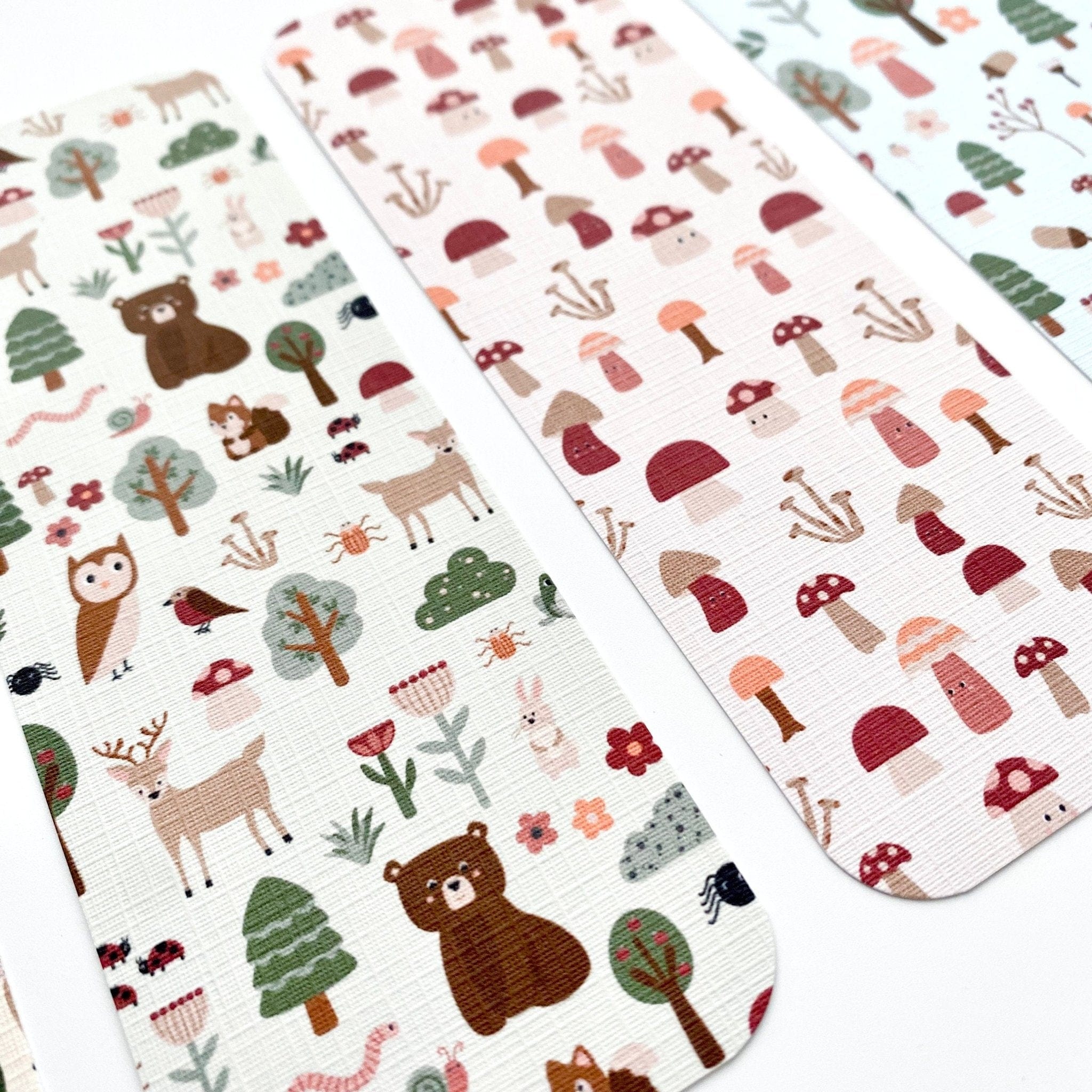Woodland Themed Bookmarks - Dolly and Fred Designs