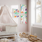 Bright dinosaur bible verse print - Dolly and Fred Designs