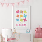 Butterfly affirmation nursery print - Dolly and Fred Designs