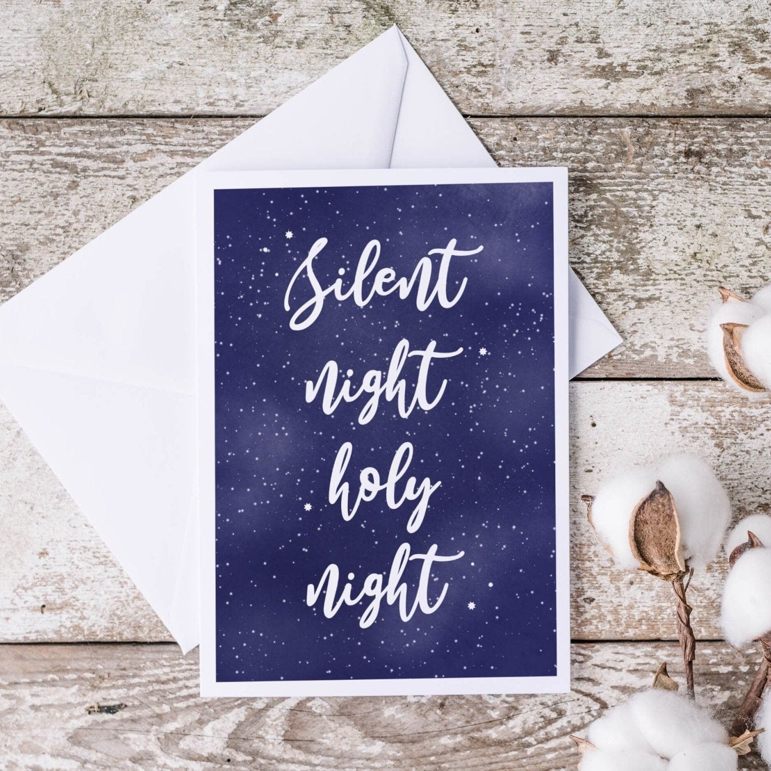 Christmas Carols Card 5 pack - Dolly and Fred Designs