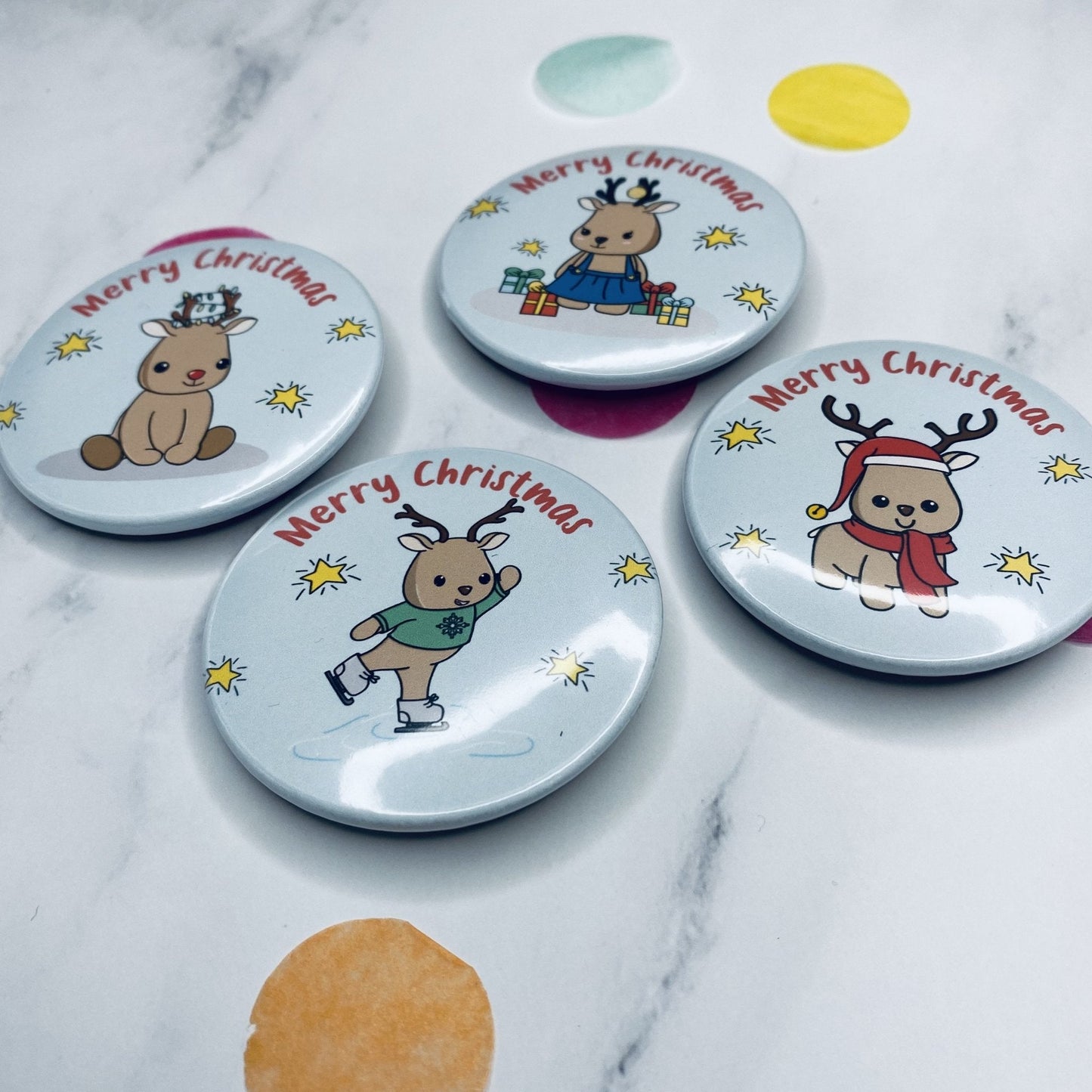 Christmas Reindeer Stationery Gift Box - Dolly and Fred Designs
