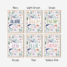 Custom Under the Sea Nursery Print - Dolly and Fred Designs