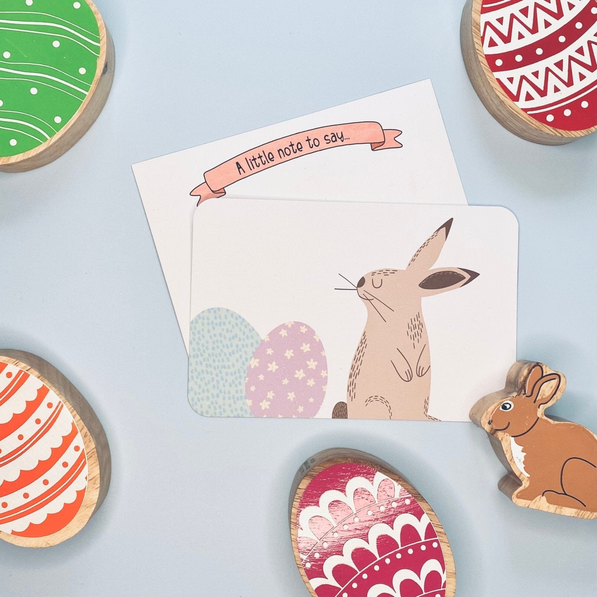 Easter egg hunt postcards - Dolly and Fred Designs