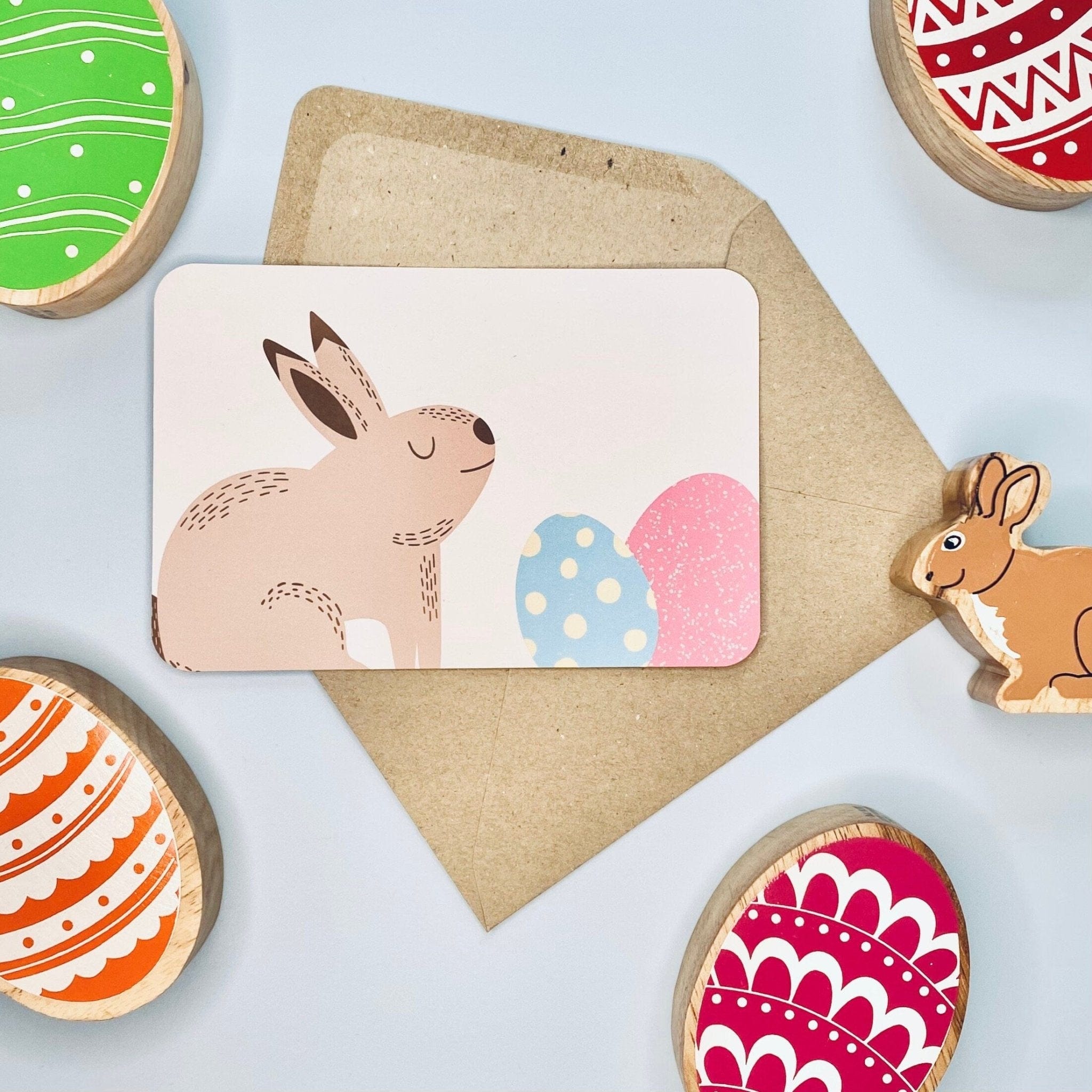 Easter egg hunt postcards - Dolly and Fred Designs