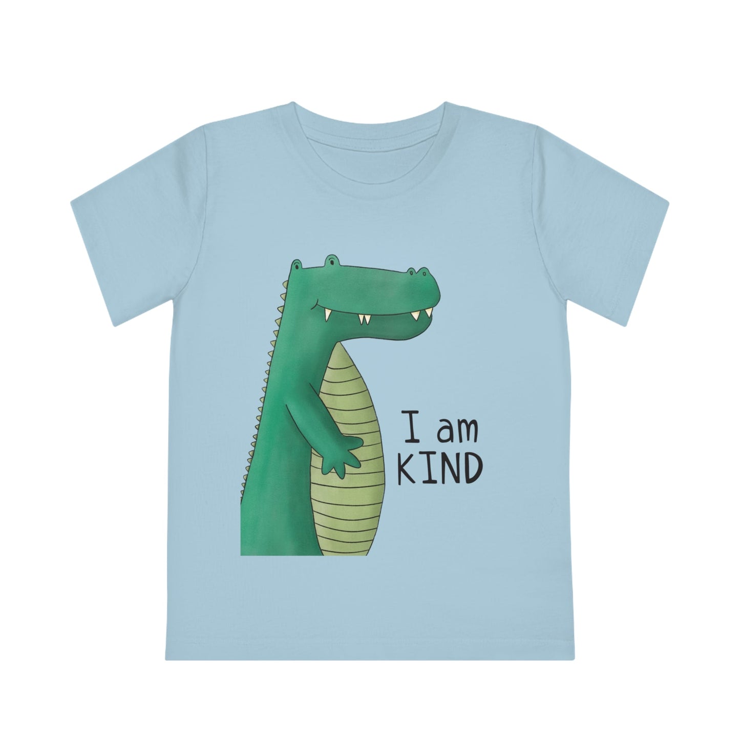 Kids I am Kind Crocoldile Tshirt - Dolly and Fred Designs