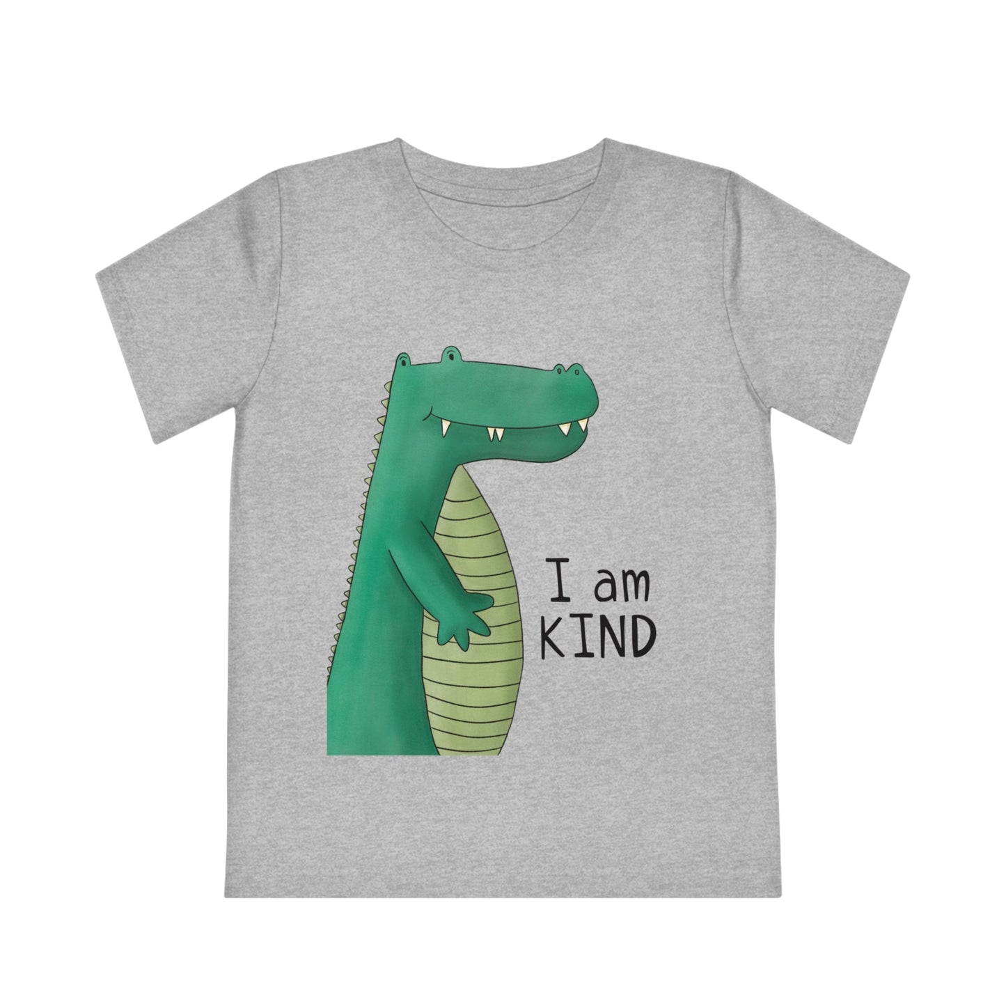 Kids I am Kind Crocoldile Tshirt - Dolly and Fred Designs