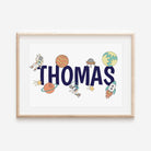 Landscape Name Space Print - Dolly and Fred Designs