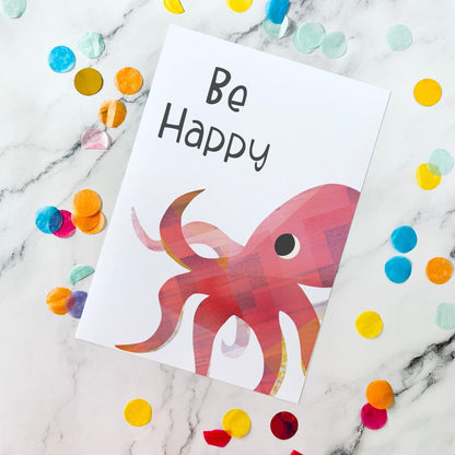 Ocean animal affirmation prints - Dolly and Fred Designs