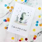 Ocean Bible Verse Nursery Print set - Dolly and Fred Designs