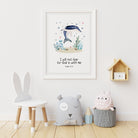 Ocean Bible Verse Nursery Print set - Dolly and Fred Designs