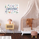 Ocean Nursery Name Print - Dolly and Fred Designs