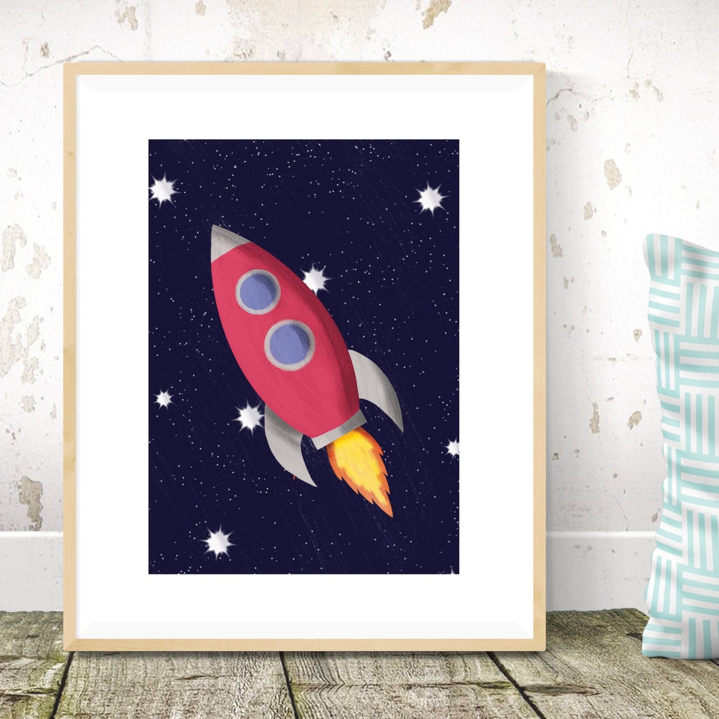 Personalised Outer Space Print Set