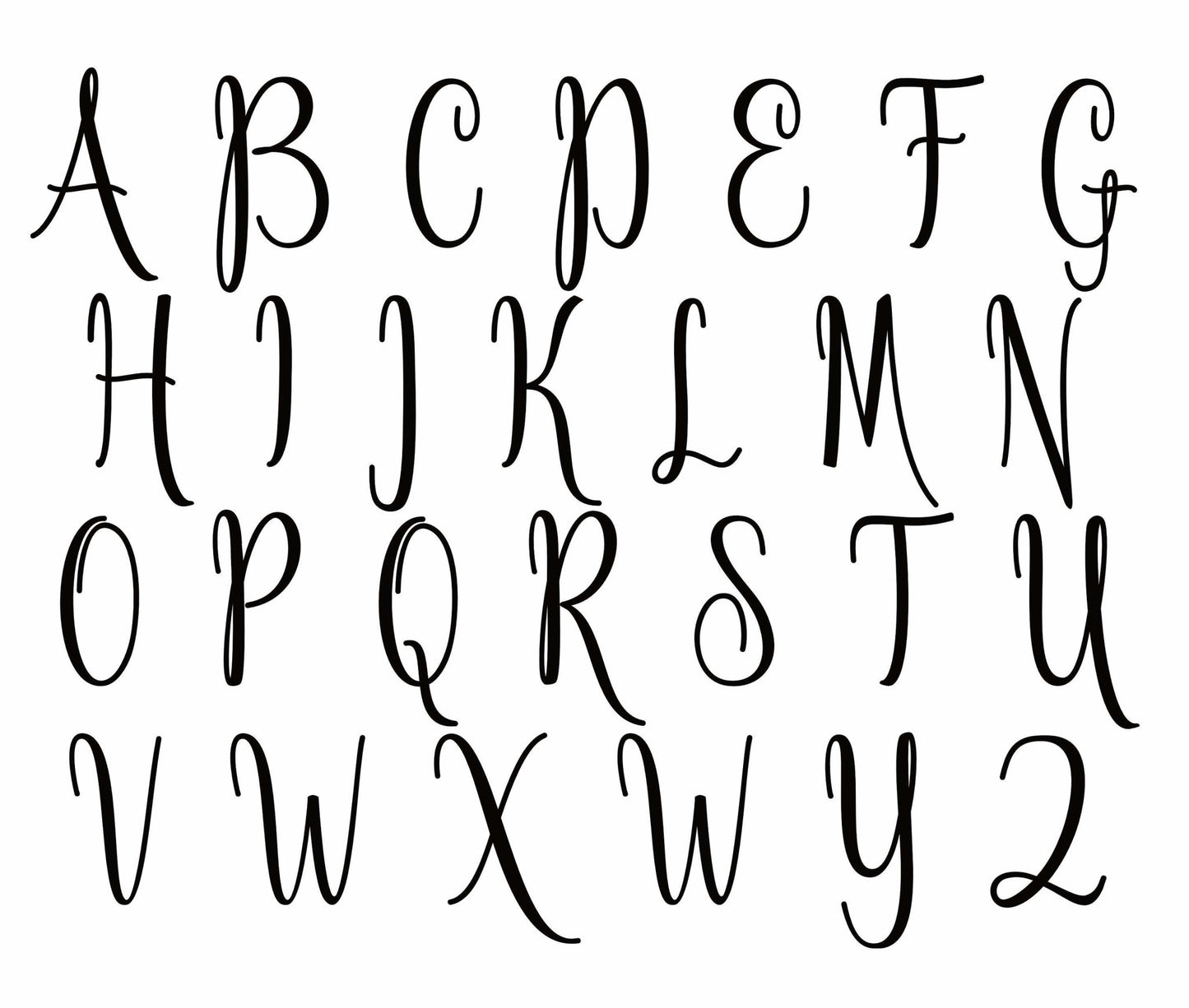 Personalised wedding monogram print - Dolly and Fred Designs