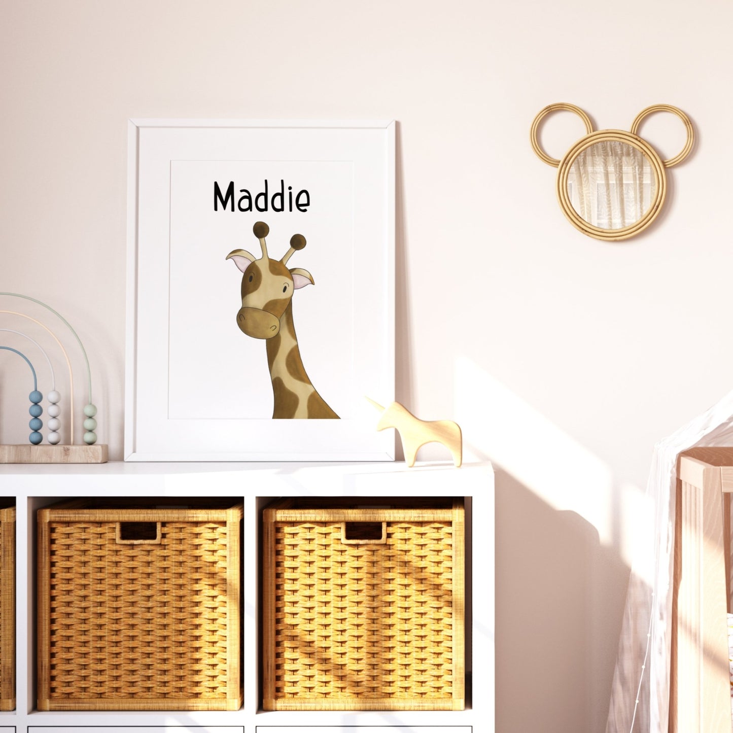 Set of 2 Safari Affirmation Prints - Dolly and Fred Designs