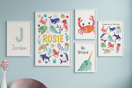 How do you hang wall art in a baby’s nursery? - Dolly and Fred Designs
