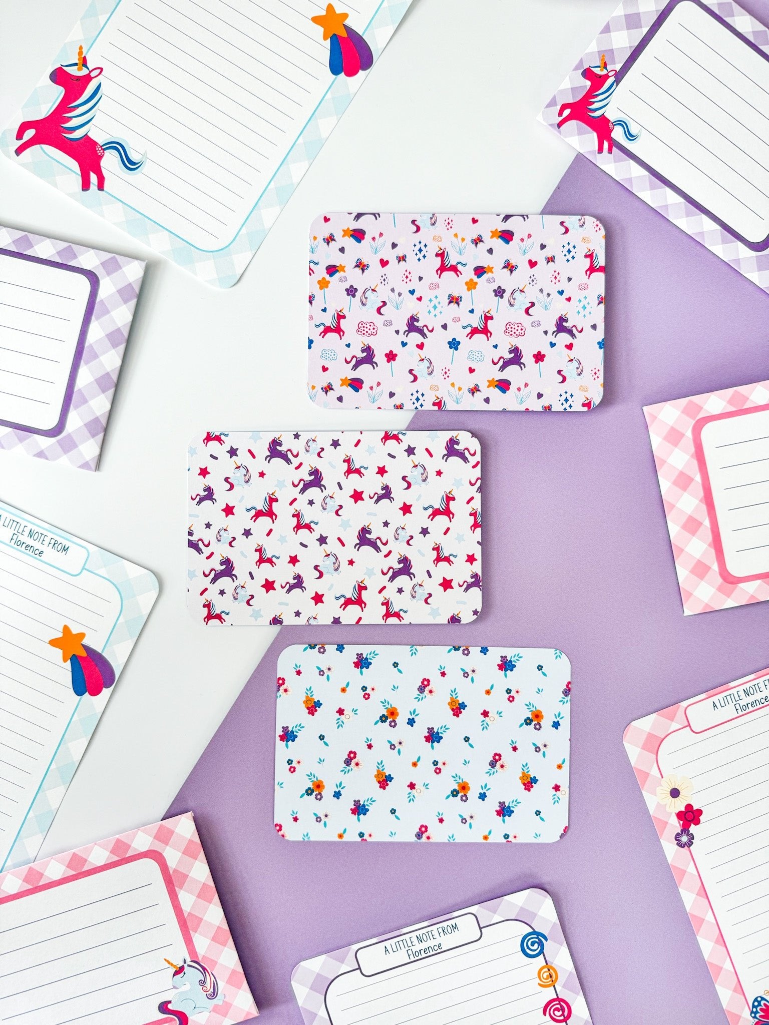 Children's Writing Sets - Dolly and Fred Designs