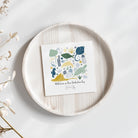 Personalised Ocean Baptism Card - Christian Christening Card for Boys or Girls - Under the Sea Dedication Keepsake