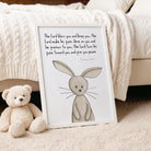 Woodland Nursery Wall Art Set of 3 | Christian Nursery Gift | Bible Verse Woodland Prints | Faith Decor for Baby or Child