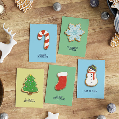 Baking themed Christmas Card pack - Dolly and Fred Designs
