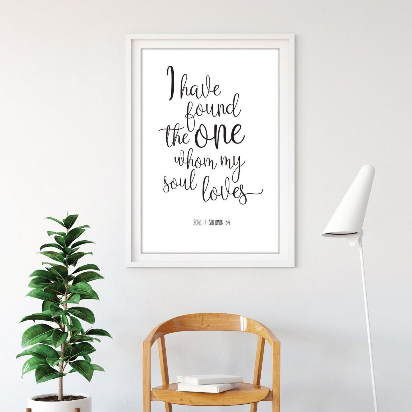 Christian Verse Anniversary Print - Dolly and Fred Designs